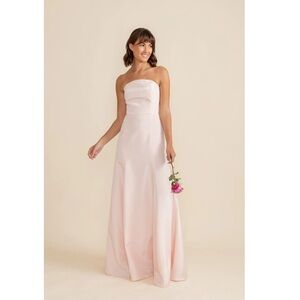 LulaKate strapless dress Hannah Bodice with Trumpet Skirt